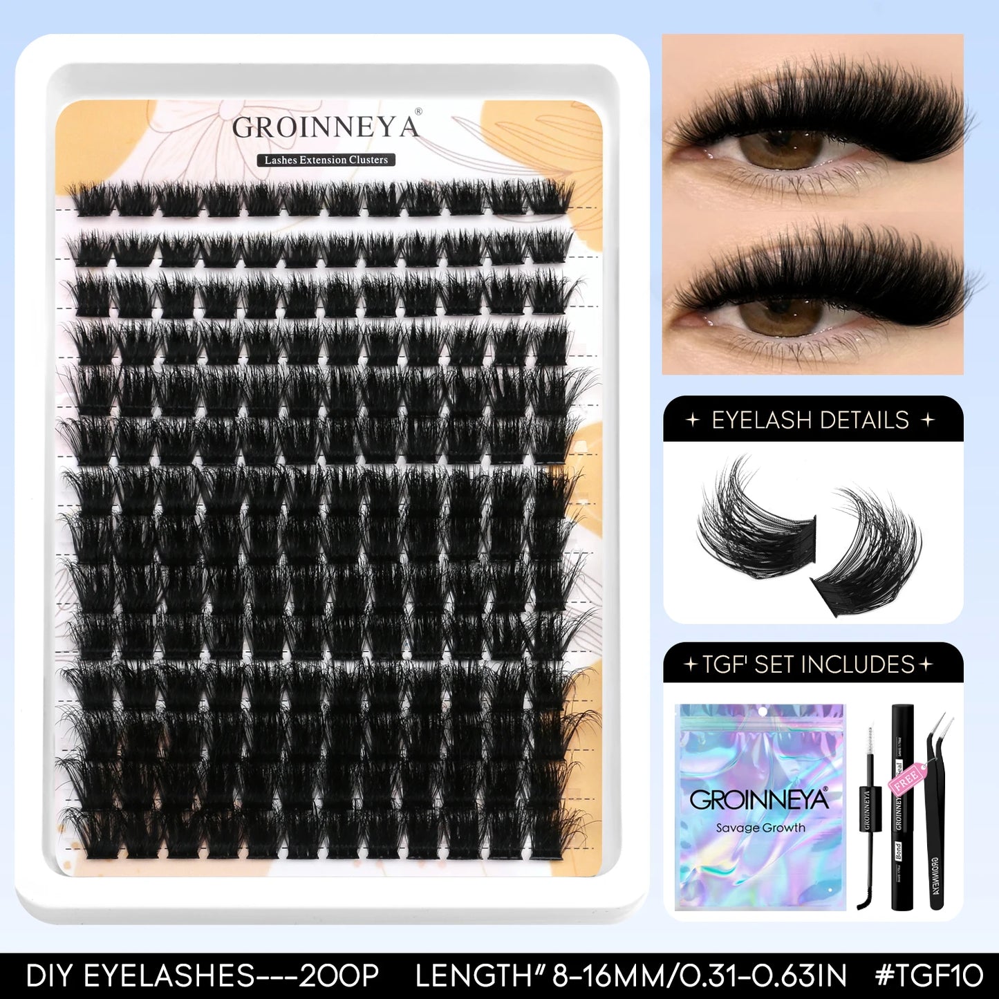 faux cils a coller licosy