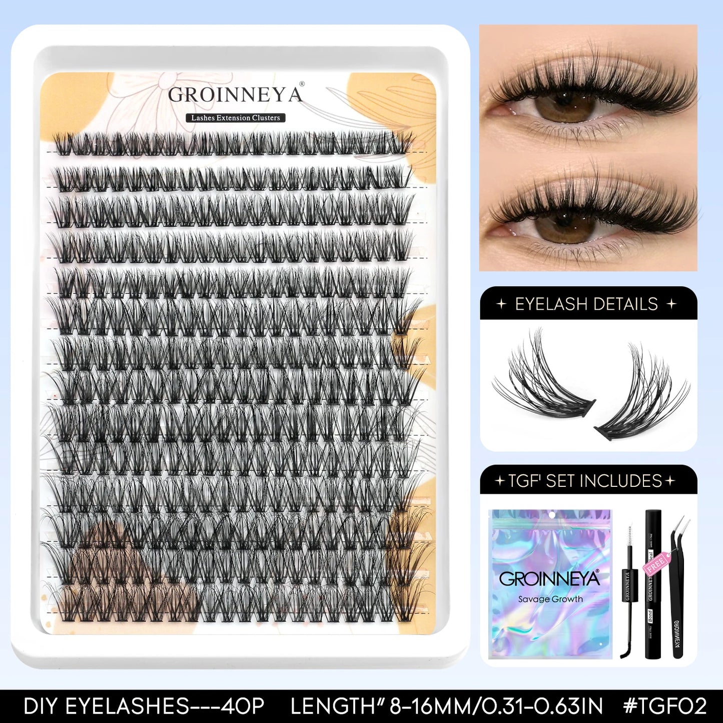 faux cils a coller licosy