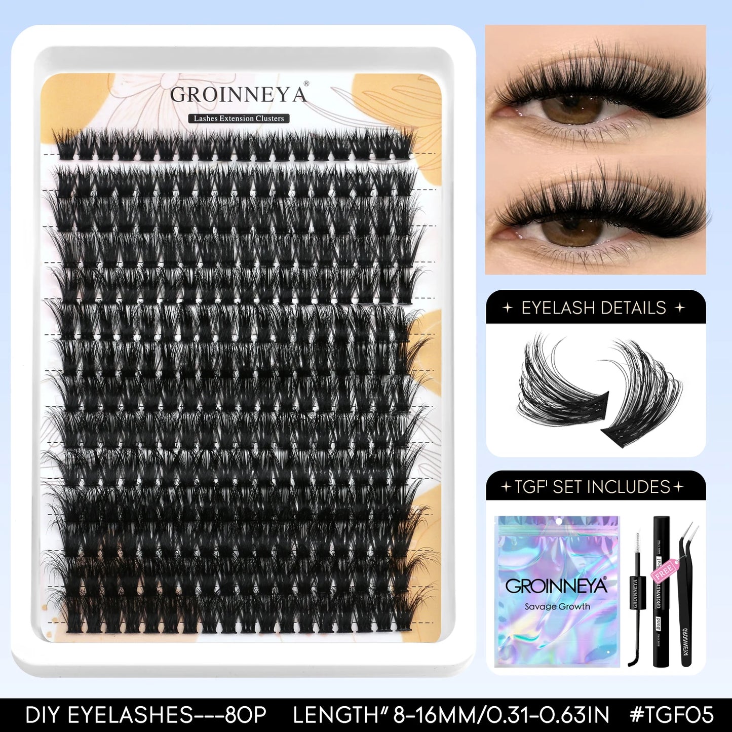 faux cils a coller licosy