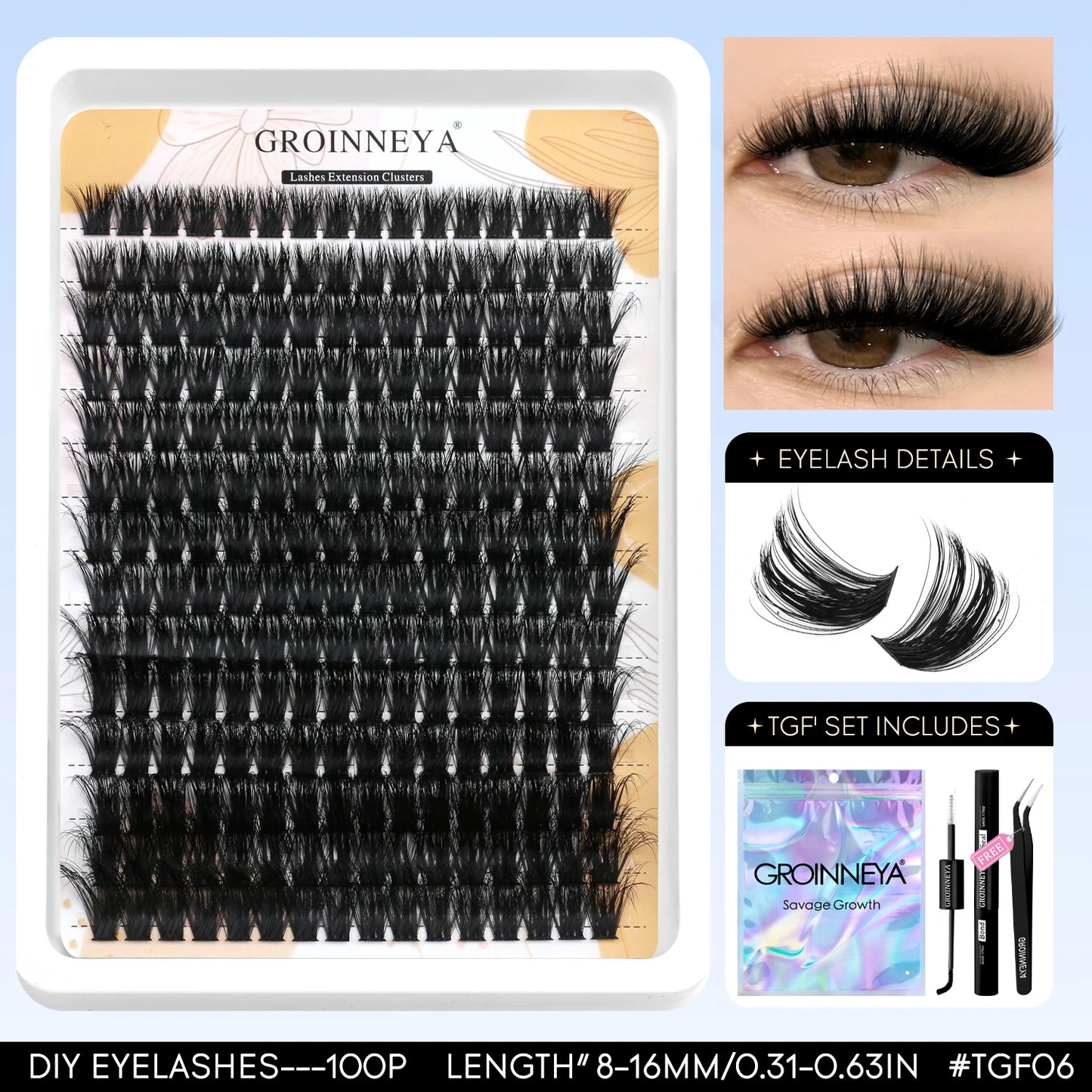 faux cils a coller licosy