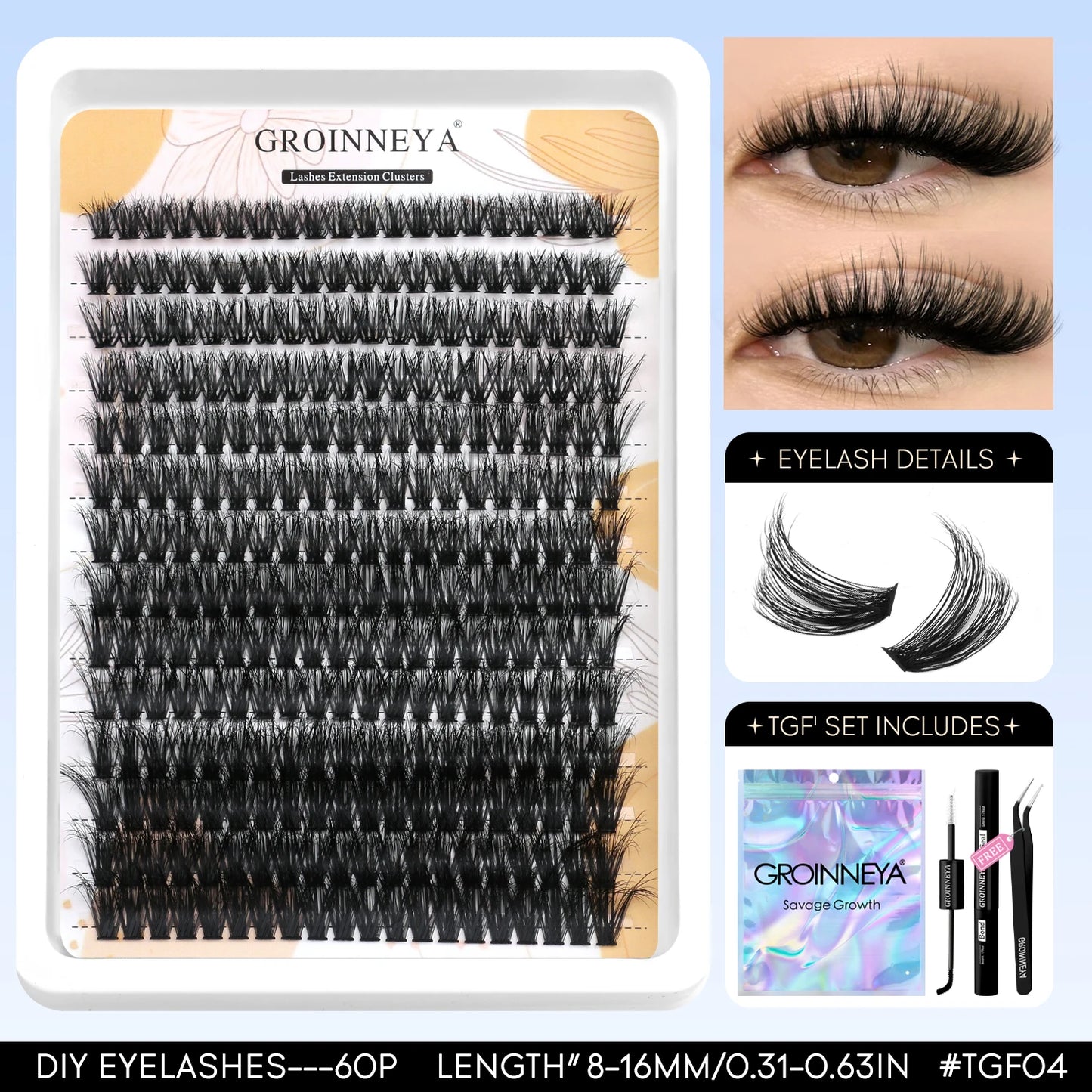 faux cils a coller licosy